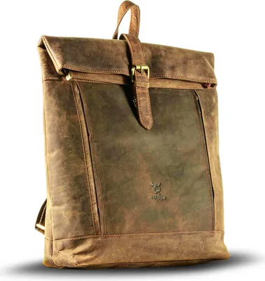 Produktbild von MATADOR Rucksack Leder MAASTRICHT XL Damenrucksack Braun