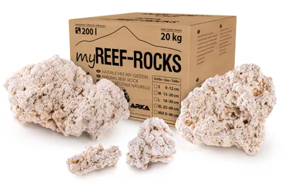 Produktbild von ARKA MyReef Rocks MIX 9-40cm 20kg Trockengestein für Meerwasseraquarien