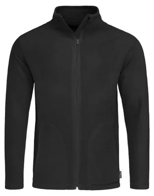 Immagine prodotto di Stedman - Felpa con zip integrale da uomo - Aktiv LT859 (S) (nero)