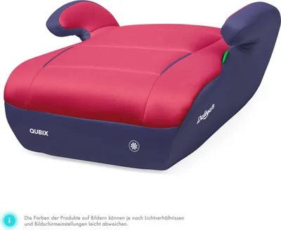 Produktbild von Daliya® QUBIX Kindersitzerhöhung i-Size Autokindersitz 125–150 cm mit Gurtführung, weicher Polsterung & abnehmbarem Bezug, Sitzerhöhung, Kindersitz