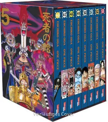 Produktbild von One Piece Sammelschuber 5: Thriller Bark (inklusive Band 46-53)