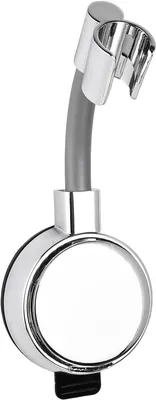 Produktbild von Duschkopfhalter, silber, mit Saugnapf, für Badezimmer