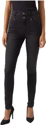 Produktbild von Vero Moda Sophia Skinny Fit Gu148 Hochtaillierte Jeans Schwarz XS / 30 Frau Schwarz XS