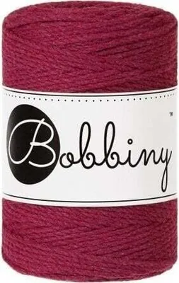 Produktbild von Bobbiny Macrame Rope 3ply 1,5mm 100m Wine Red