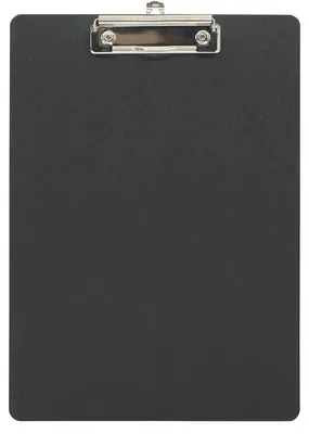 Produktbild von Waytex Klemmbrett A4, Polypropylen, 2 mm, 225 x 315 mm, Schwarz