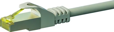 Produktbild von RJ45 Netzwerkkabel S/FTP (PiMF), mit CAT 7 Rohkabel, Grau, 3m