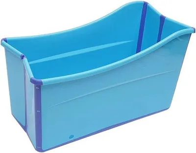 Productafbeelding van Famanu Opvouwbare mobiele badkuip voor volwassenen en kinderen - Ideaal voor kleine badkamers