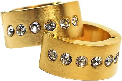 Produktbild von Minott Damen Ohrschmuck Ohrringe Creolen aus Edelstahl mit Zirkonia 21945