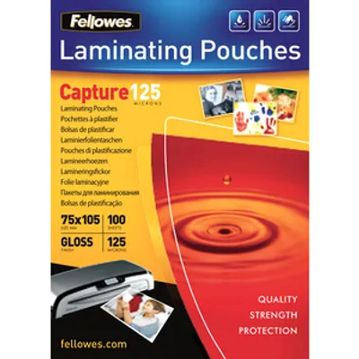 Produktbild von Fellowes 5306901, Transparent, Kunststoff, 80 mm, 1 mm, 112 mm, 100 Stück(e)