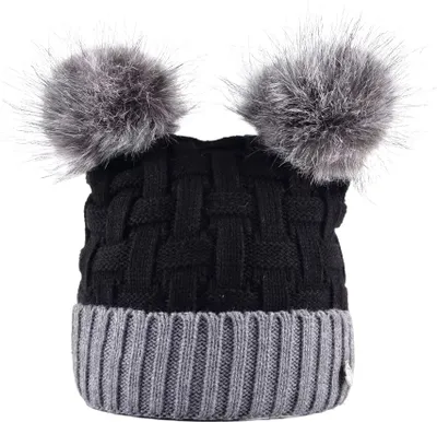 Produktbild von Stylische PE-21565 Mütze für Kinder - Schwarz KP21565