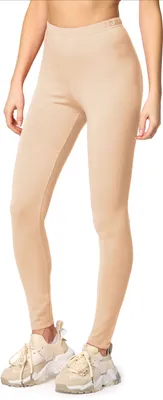 Produktbild von Merry Style Damen Lange Leggings aus Baumwolle MS10-198 (Nude,XL)