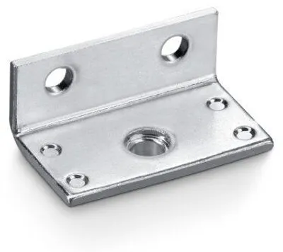 Produktbild von GEZE Wandbefestigungswinkel Rollan 40N/80 Aluminium