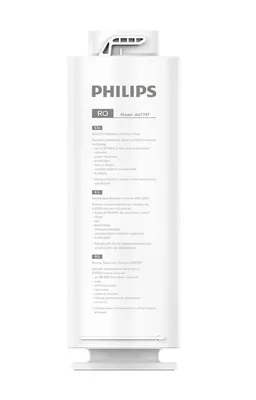 Obrázek produktu pro Philips náhradní filtr AUT747, reverzní osmóza, odstraní částice >0,0001 mikronu (pro AUT2015,16)