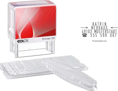 Immagine prodotto di COLOP® 20N/1Set timbro autoimpostante - per max. 4 righe