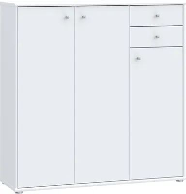 Produktbild von Kommode Beistellschrank Anrichte Standschrank Holzschrank Schrank "Tembi I" Weiß