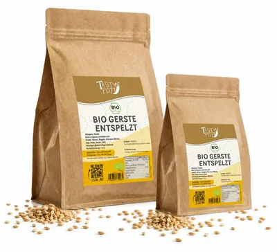 Produktbild von Tasty Pott Gerste entspelzt - im Beutel - 1000g