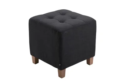 Produktbild von Sitzhocker HLO-CP77 antik-hell  schwarz