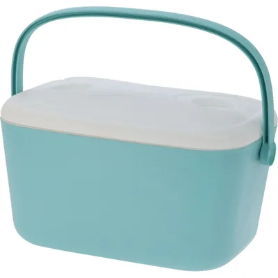 Zdjęcie produktu dla Lodówka turystyczna 20 l, 47 x 31,5 x 27 cm, różne kolory, przenośna lodówka turystyczna, na piknik, do użytku na świeżym powietrzu, 2 sztuki