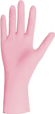 Produktbild von 1000 Unigloves Pink Pearl Nitrilhandschuhe - rosa - Gr. S - Einmalhandschuhe