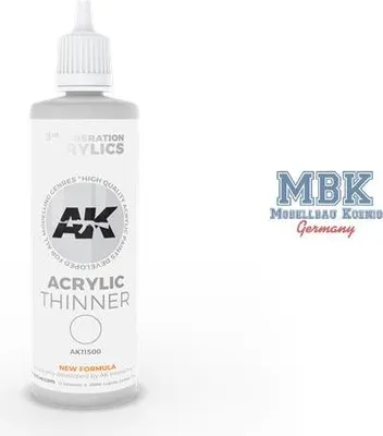 Image de AK Interactive S.L. AK-11500 DILUANT 100 ml (3ème génération)