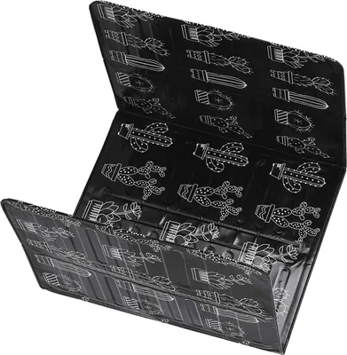 Zdjęcie produktu dla Osłona przeciwrozpryskowa Ekran przeciwrozpryskowy Folia aluminiowa Bariera przeciwrozpryskowa do kuchni i restauracji Czarny kaktus