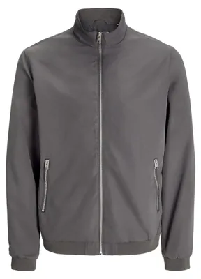 Image de Jack & Jones Rush Harrington Bomberjacke Grau L Mann Grau L