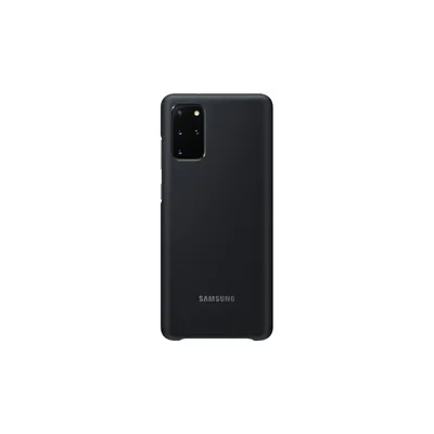A black Samsung phone case is shown against a white background.