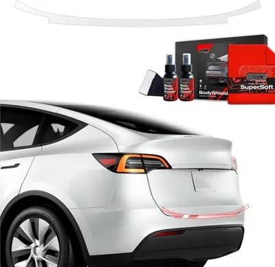 Obrázok produktu pre Ochranná fólia Grizz Protector na zadný nárazník – Tesla Model Y (2020–2024)