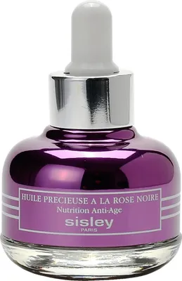 Zdjęcie produktu dla Sisley Black Rose Precious Face Oil, 25 ml, Kobiety, Skóra sucha, Odżywiający, Przeciwstarzeniowy, Buteleczka z kroplomierzem, 1 szt.
