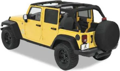 Obrázek produktu pro Roll-over bar Cushion soft top Black Diamond 4-dveřový Jeep Wrangler JK 07-17