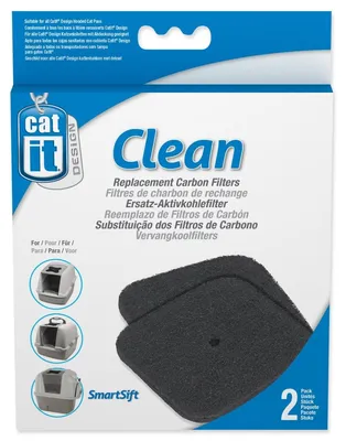 Obrázek produktu pro Náhradní filtr uhlíkový pro WC CATIT Design 2ks