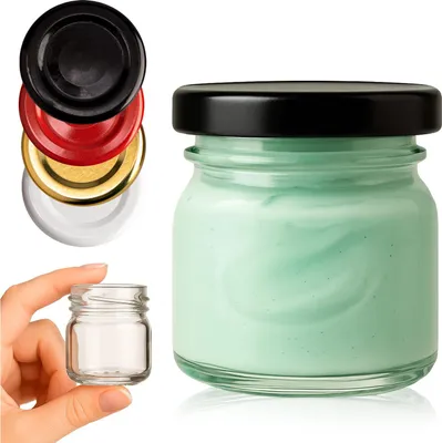 Zdjęcie produktu dla SUPERBUTELKI - 50x Słoik szklany 40 ml na przyprawy dżem konfitury miód