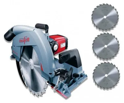 Produktbild von Mafell Säge Handkreissäge MKS 130 Ec 925401 + 3 Sägeblätter 092571 092572