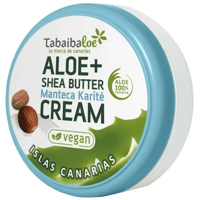Zdjęcie produktu dla Aloe She Butter Tabaibaloe 50ml. Krem aloesowy z masłem shea z Wysp Kanaryjskich. Tabaibaloe Teneryfa.