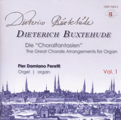 Obrázek produktu pro Dieterich Buxtehude (1637-1707) - Orgelwerke - Die "Choralfantansien" Vol.1 - - (CD / O)