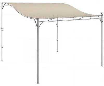 Obrázok produktu pre Náhradná strecha pre pergolu, 3x3 m, 298x293 cm | Farba: Krémová biela | Rozmery: 293x298x1 cm