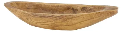 Immagine prodotto di Vassoio ovale in legno 58x14x9 cm