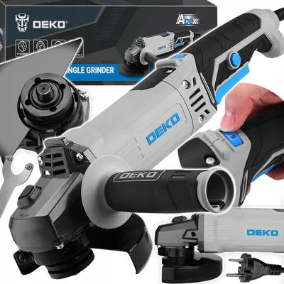 Produktbild von Winkelschleifer Deco 125Mm 1100W Mit Stufenloser Drehzahlregelung 3000-12000Rpm