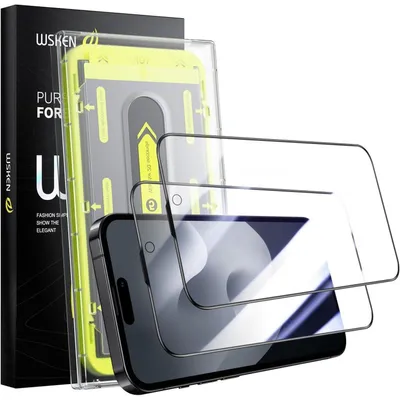 Obrázok produktu pre WSKEN iPhone 16/15 pancierové sklo 9H HD číra ochrana obrazovky 2 kusy
