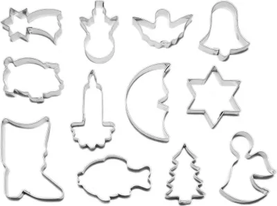 Image de set de bonbons de Noël à découper grand 12pcs.