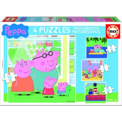 Obrázek produktu pro Educa 15918, 6 kusů, Kreslené filmy, 3 rok/roky