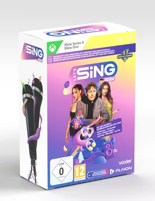 Produktbild von GAME Let's Sing 2024, Xbox One/Xbox Series X, Multiplayer-Modus, E10+ (Jeder über 10 Jahre)