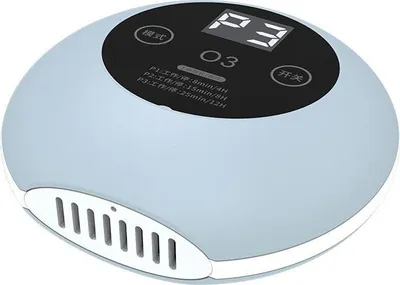 Image de ele ELEOPTION Générateur d'ozone USB Rechargeable Mini machine à ozone O3 Élimination des odeurs silencieuse Machine à ozone déodorant - Bleu