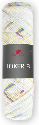Produktbild von Pro Lana Joker 8 color, 50 gr. 100 % Baumwolle,Topflappengarn, 538