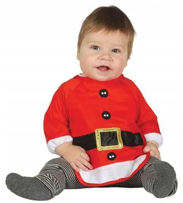 Produktbild von Guirca Baby Nikolaus Kostüm für Jungen Weihnachtsmann