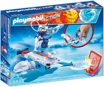 Immagine prodotto di PLAYMOBIL 6833 - Icebot con lanciadischi