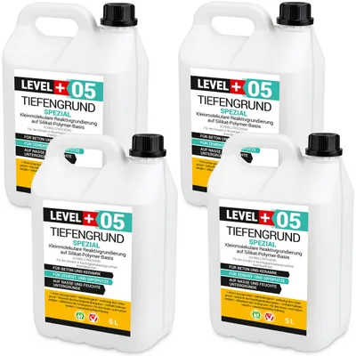 Obrázek produktu pro Hloubkový penetrační nátěr 20L Silicifikační nátěr Level+05