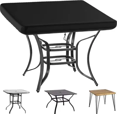 Image de Bâche imperméable pour tente de jardin 92 x 92 x 16 cm - Bâches de protection pour meubles de jardin