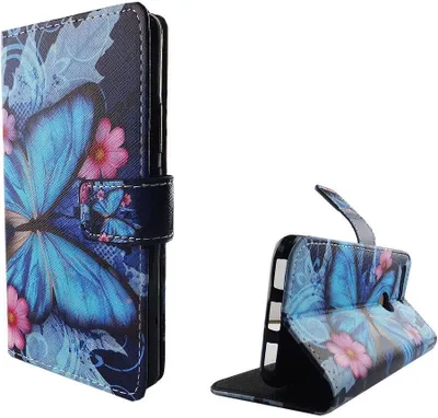 Produktbild von Handyhülle Tasche für Handy Google Pixel Blauer Schmetterling