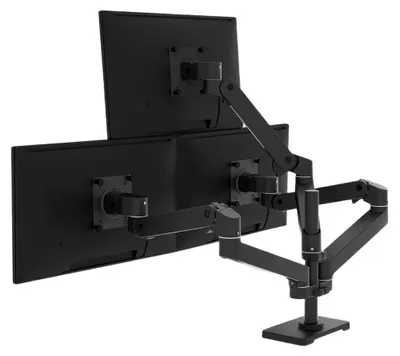 Produktbild von Ergotron 98-745-292, 75 x 75 mm, 100 x 100 mm, Schwarz